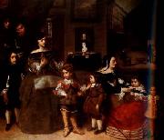 Diego Velazquez The Family of the Artist (df01) oil painting reproduction